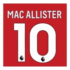 23-25 Liverpool Home NNs,MAC ALLISTER 10 맥앨리스터(리버풀)